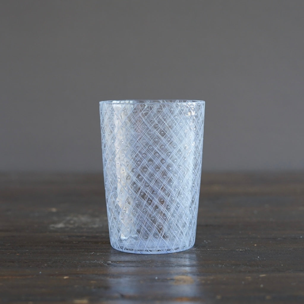 White Reticello Cup #NS4