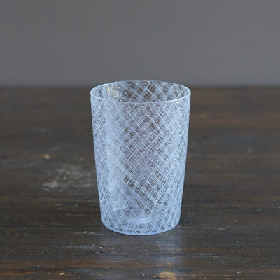 White Reticello Cup #NS4