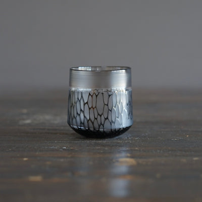 Multifaceted Black GUINOMI Sake Cup #NS5