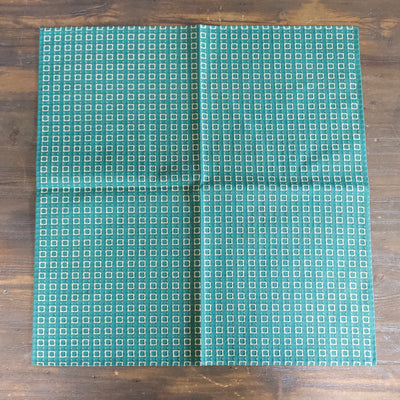 SQ Stitches Green Dinner Napkin