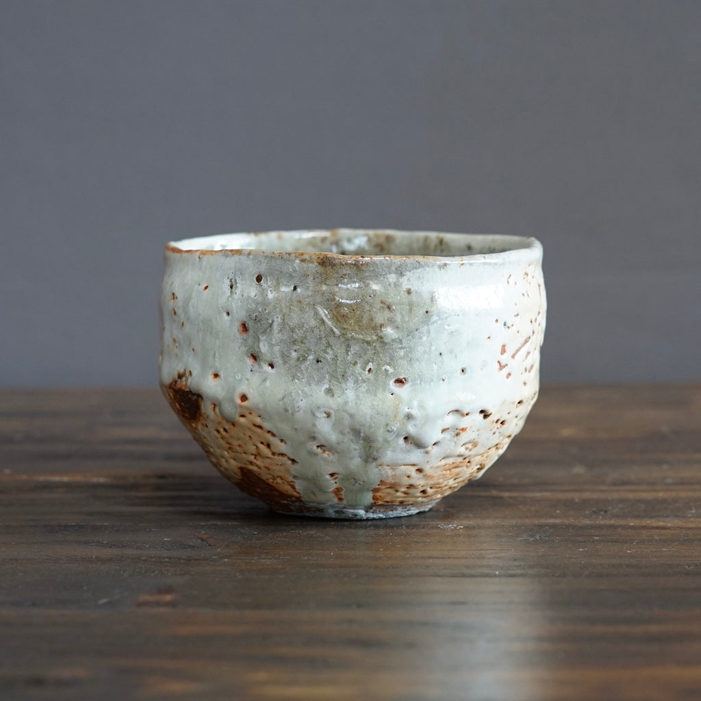 Wood Fired Tea Ceremony Bowl #FQ691C