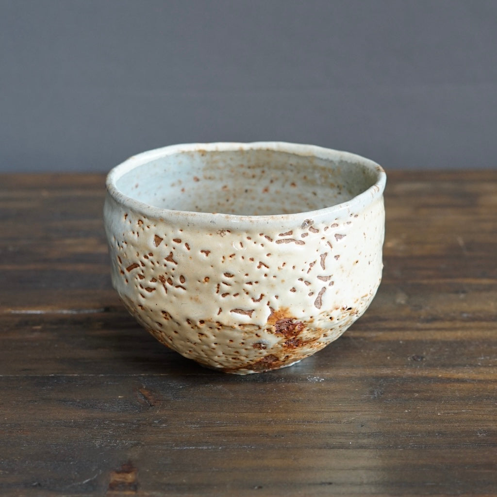 Wood Fired Tea Ceremony Bowl #FQ691C