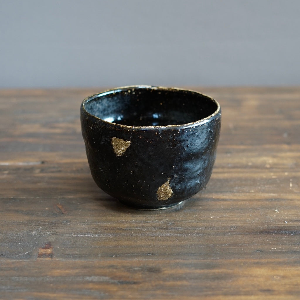 HIKIDASHI-GURO Tea Ceremony Bowl #FQ692B