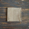 Linen Coaster Sand Brown