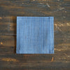 Linen Coaster Stone Blue