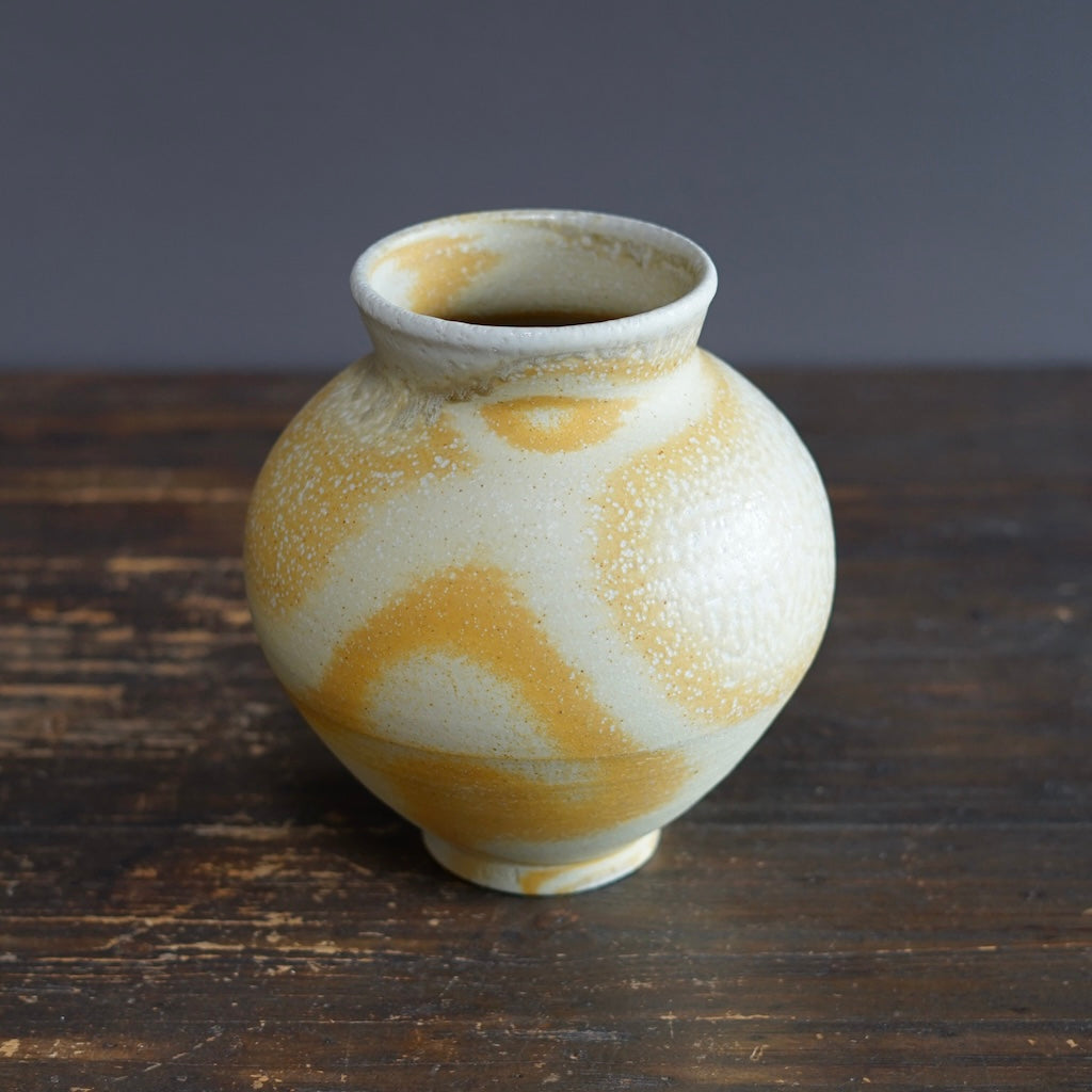Round Jar Flower Vase #LR67