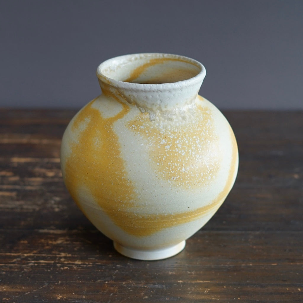 Round Jar Flower Vase #LR67