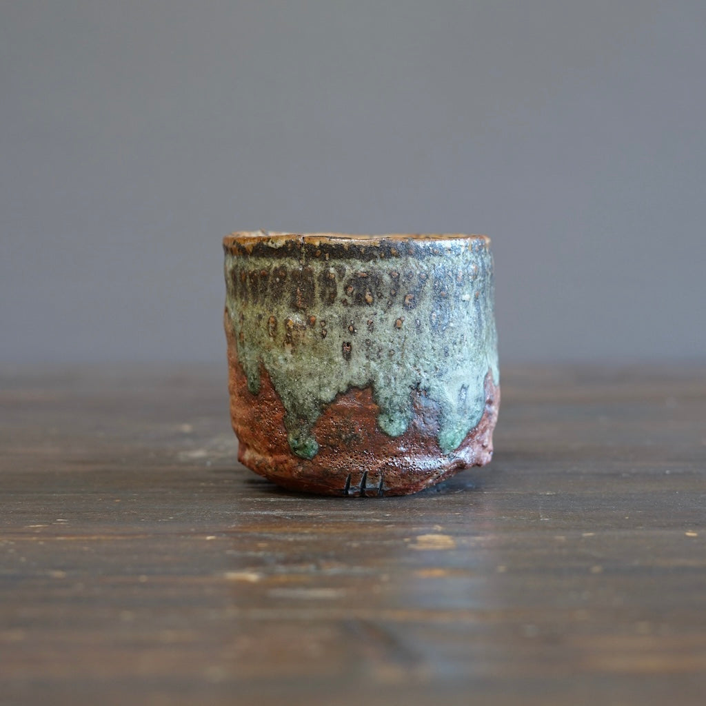 Wood Fired YUNOMI Tea Cup #FQ740A
