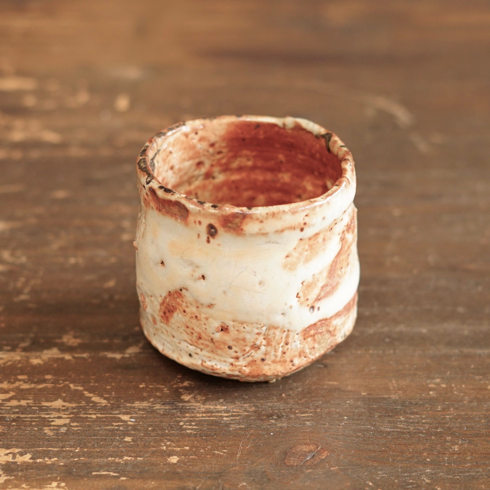 Wood Fired YUNOMI Tea Cup #FQ754A
