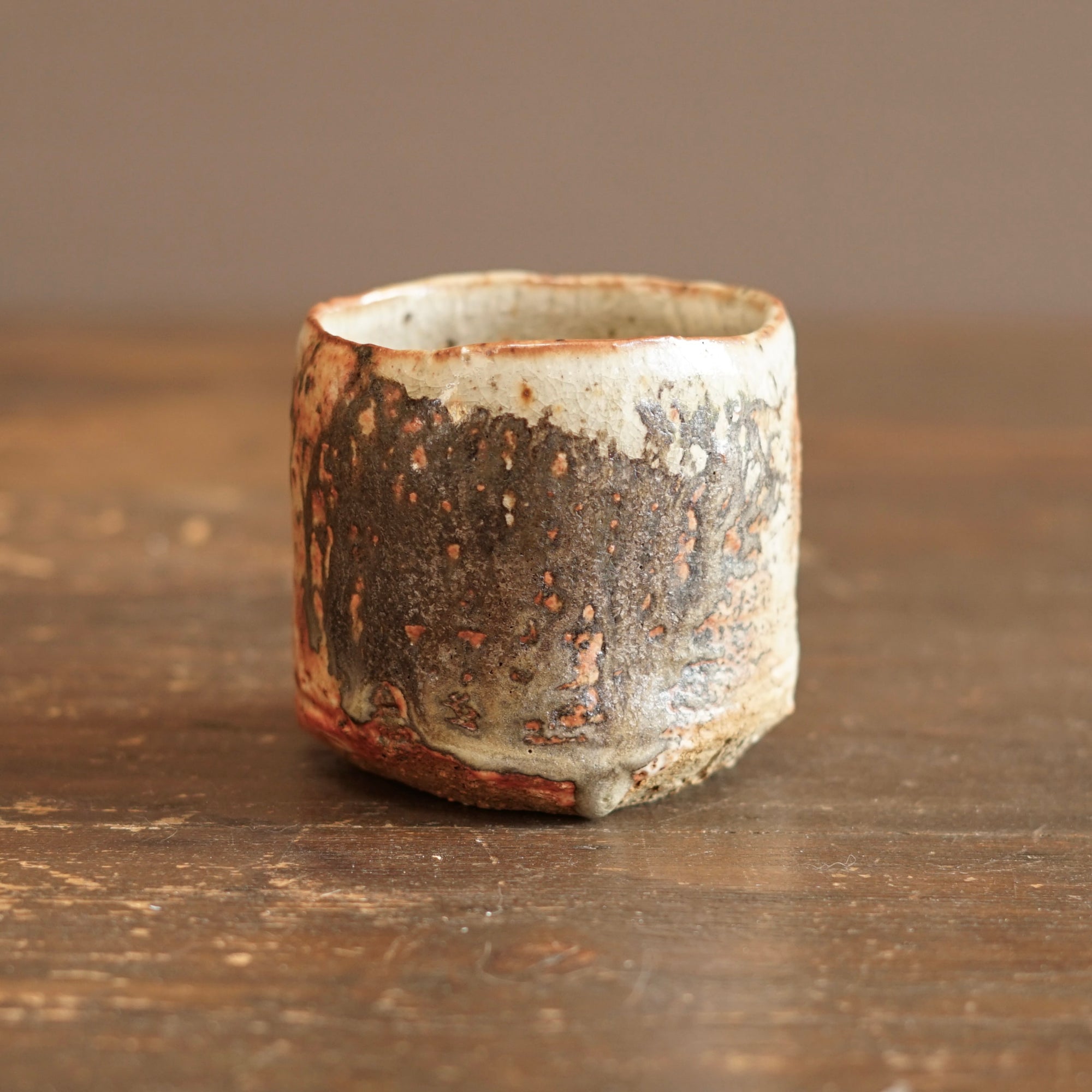 Wood Fired YUNOMI Tea Cup #FQ754C