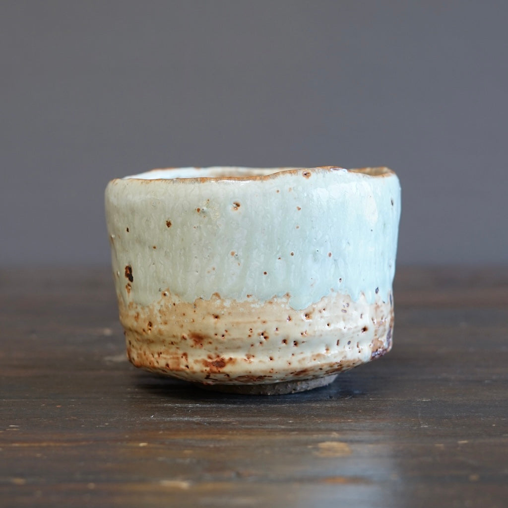 Wood Fired Tea Bowl #FQ741A