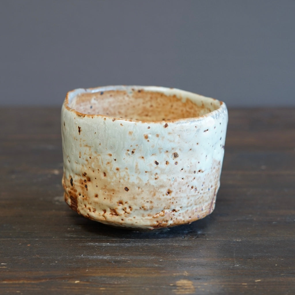 Wood Fired Tea Bowl #FQ741A