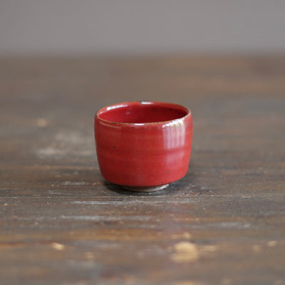 Red GUINOMI Sake Cup #SY976