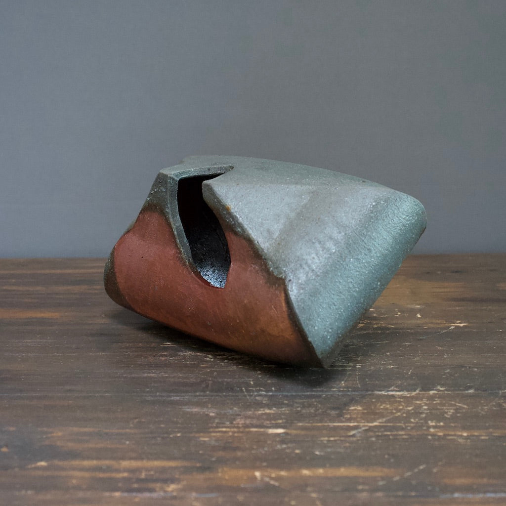 YAKISHIME Diamond Flower Vase / Sculpture #MW44