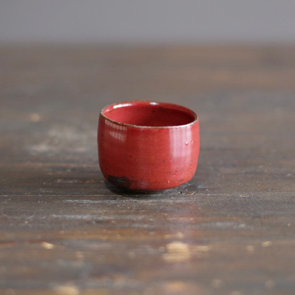 Red GUINOMI Sake Cup #SY978