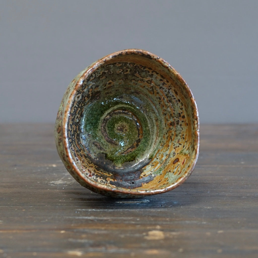 Wood Fired Tea Bowl #FQ741D