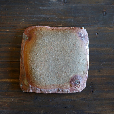 Wood Fired Square Plate #FQ739B