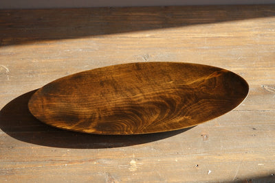 Hand Carved Oval Serving Platter #YT47