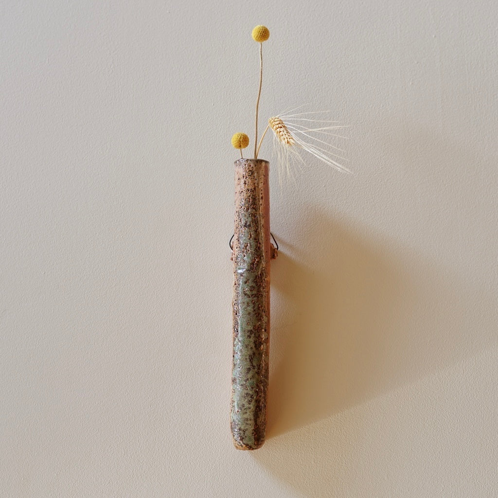 Wood Fired Hanging Flower Vase #FQ745A