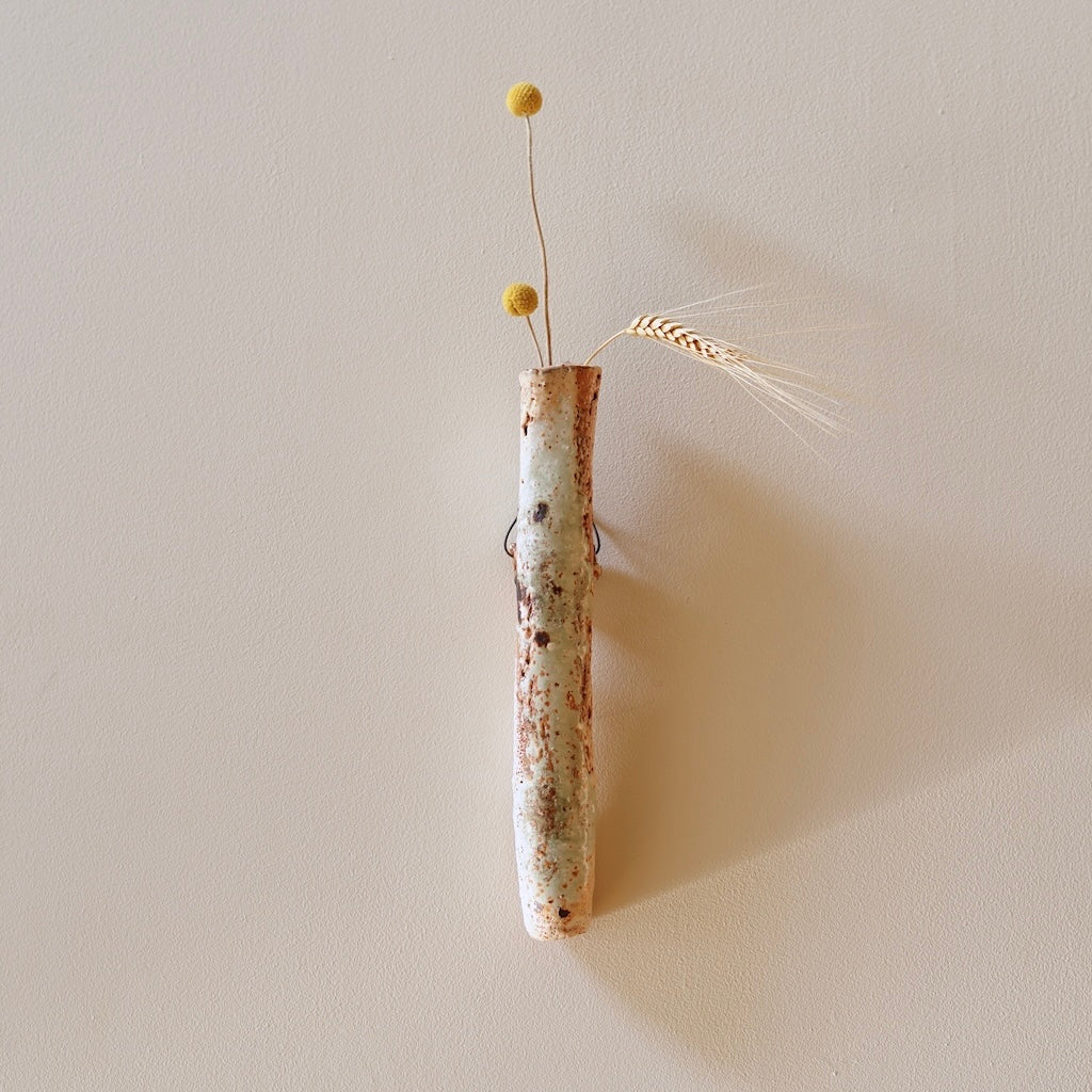 Wood Fired Hanging Flower Vase #FQ745B