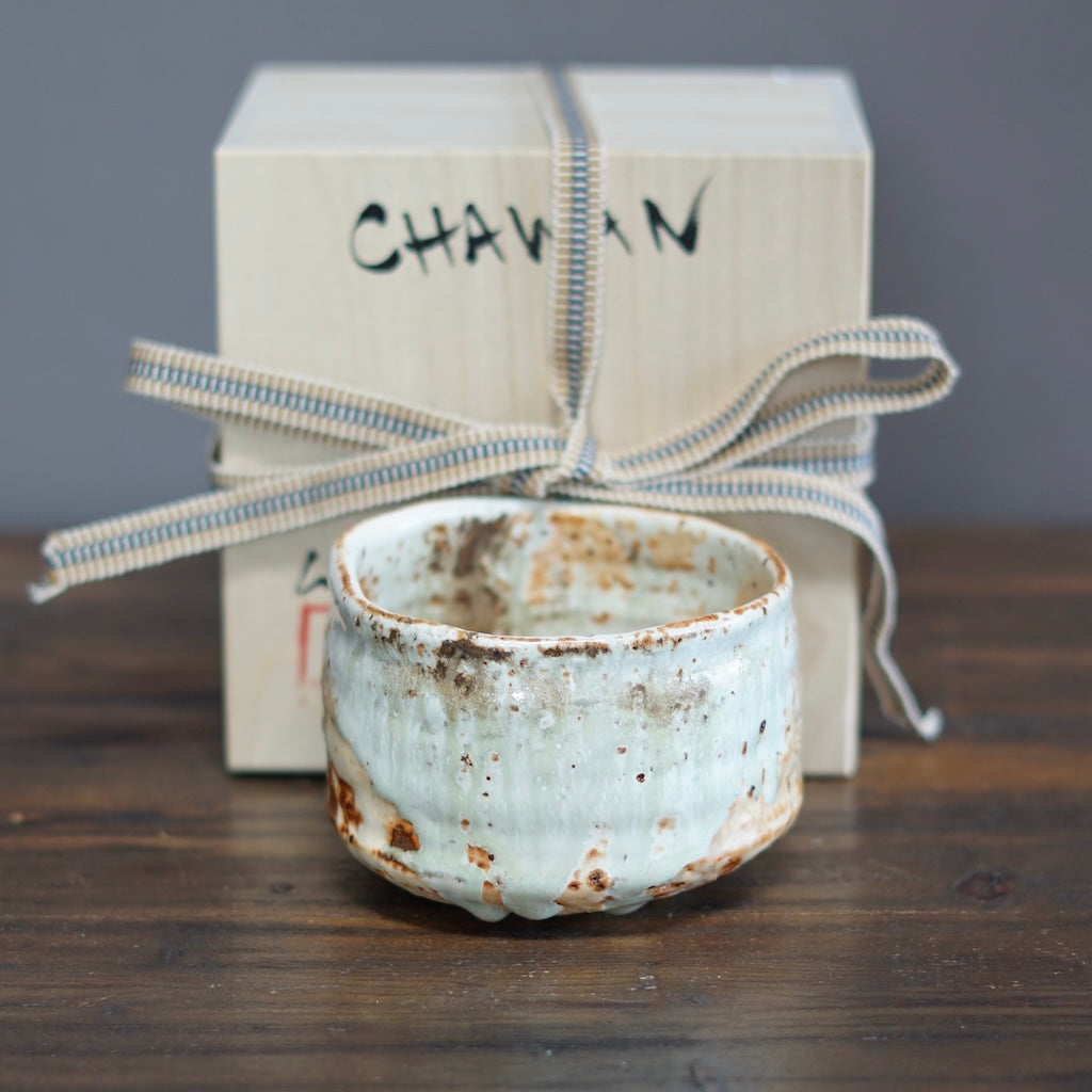 Wood Fired Tea Ceremony Bowl #FQ691B