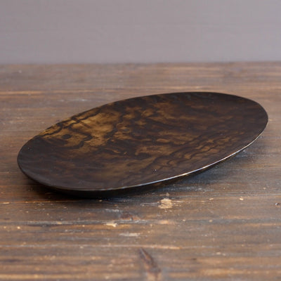 Hand Carved Oval Serving Platter #YT45