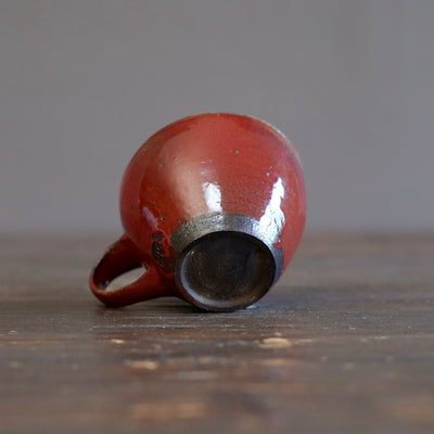 Wood Fired Red Mug #SY106