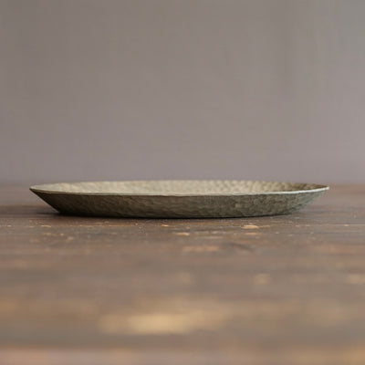 Medium Iron Dye Oval Plate #YO5