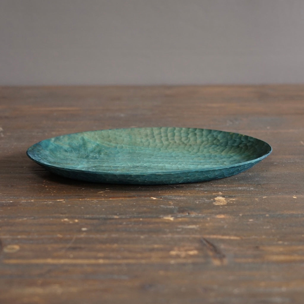 Medium Indigo Oval Plate #YO6