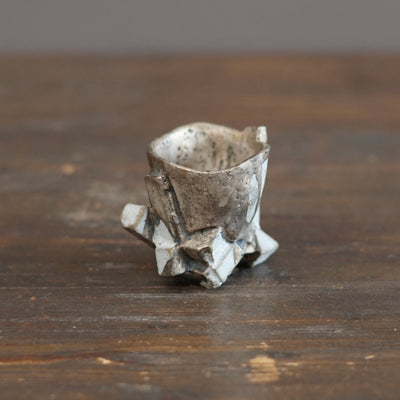 Gilded Crystal GUINOMI Sake Cup #HT526