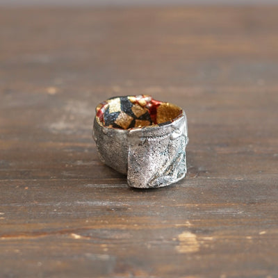 Half Half Gilded GUINOMI Sake Cup #HT529