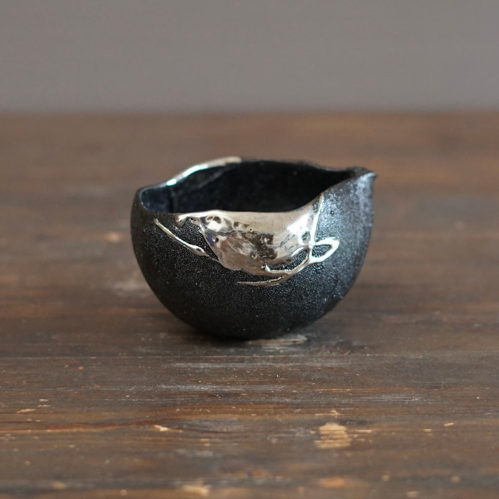 Gilded Coal KATAKUCHI Sake Server #HT533