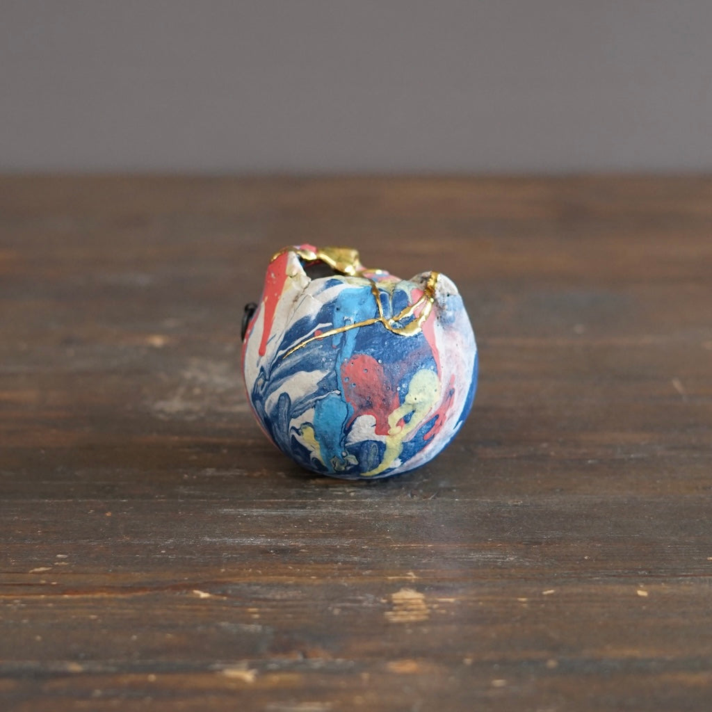 Gilded Rainbow Hanging Bud Vase #HT538