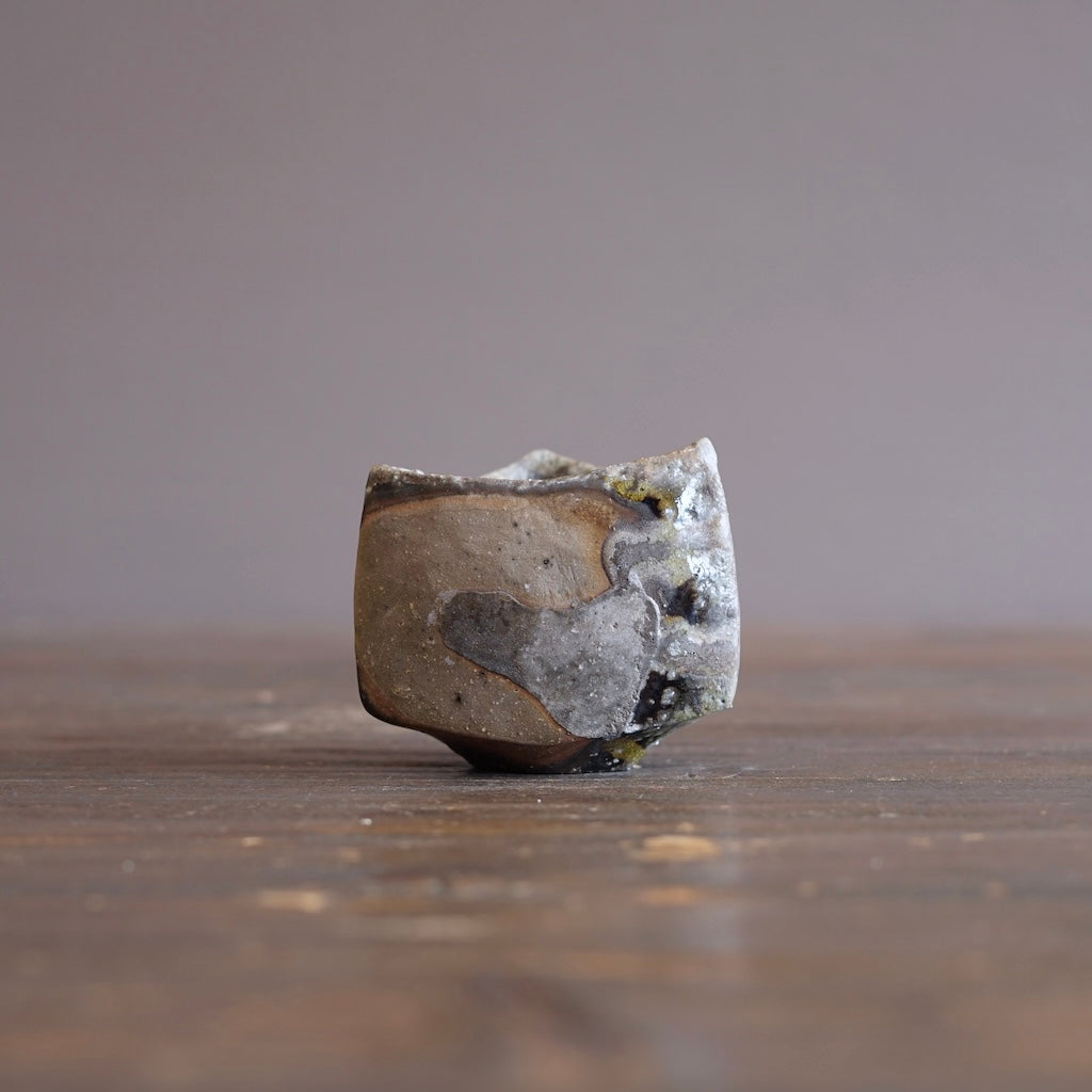 Ceramic Sculpture / GUINOMI Sake Cup #TR297