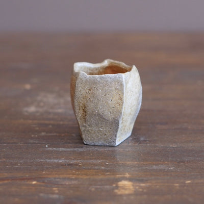 Ceramic Sculpture / GUINOMI Sake Cup #TR302