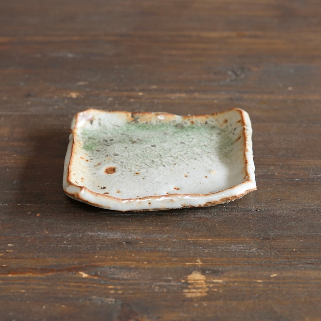 Wood Fired Small Square Plate #FQ752C