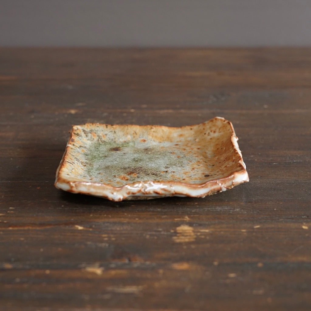 Wood Fired Small Square Plate #FQ752E