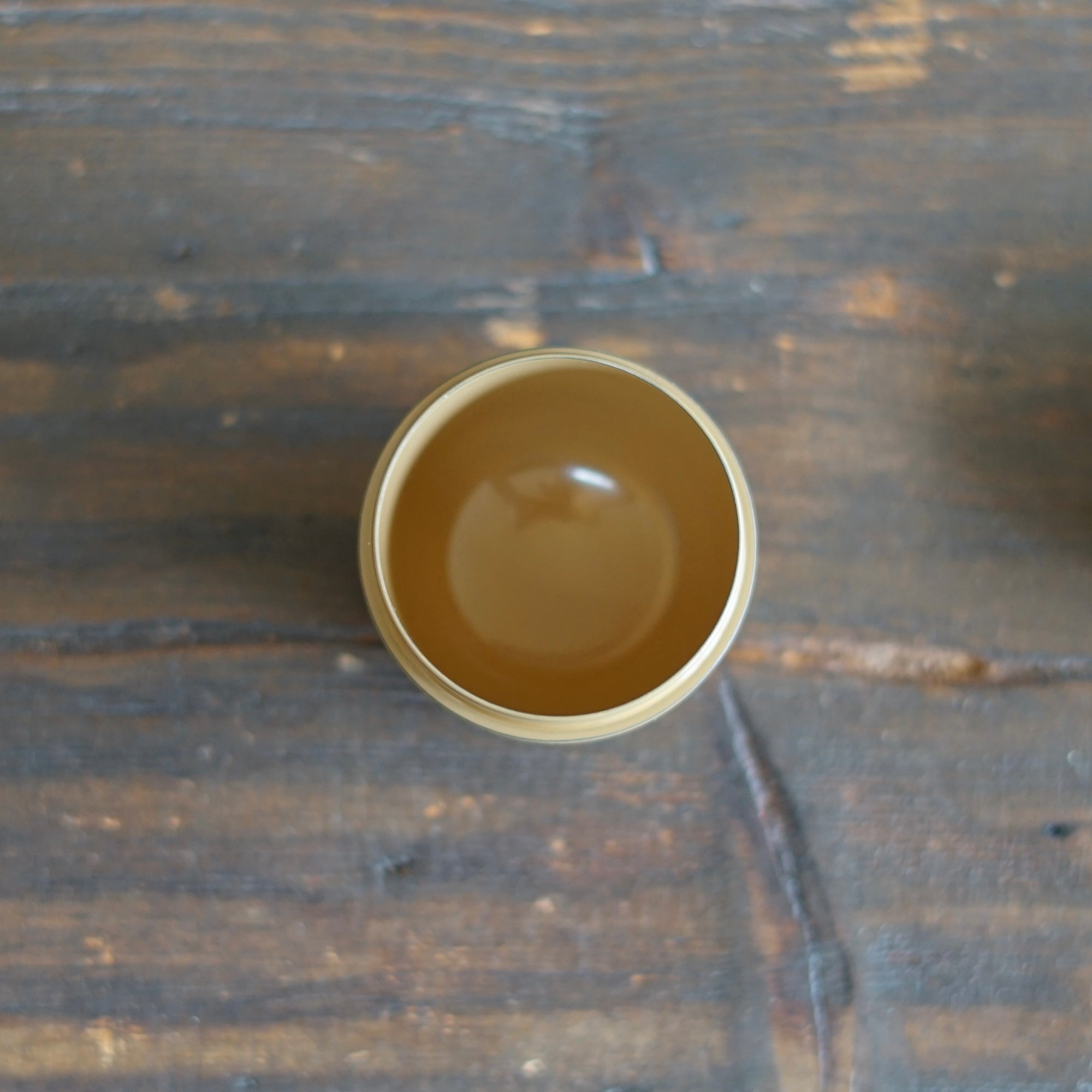 Small Red NATSUME Matcha Container #KU38B