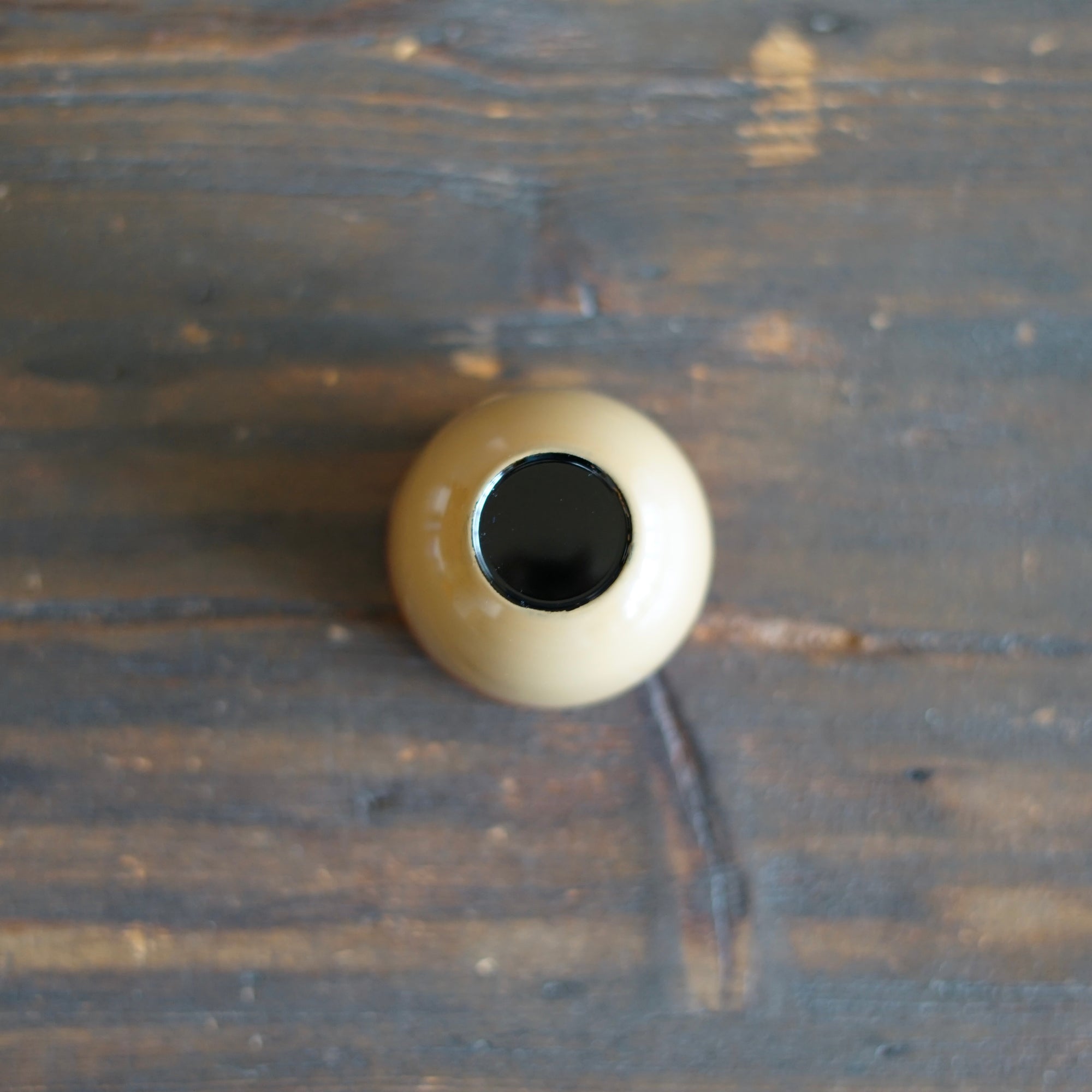 Small Red NATSUME Matcha Container #KU38B