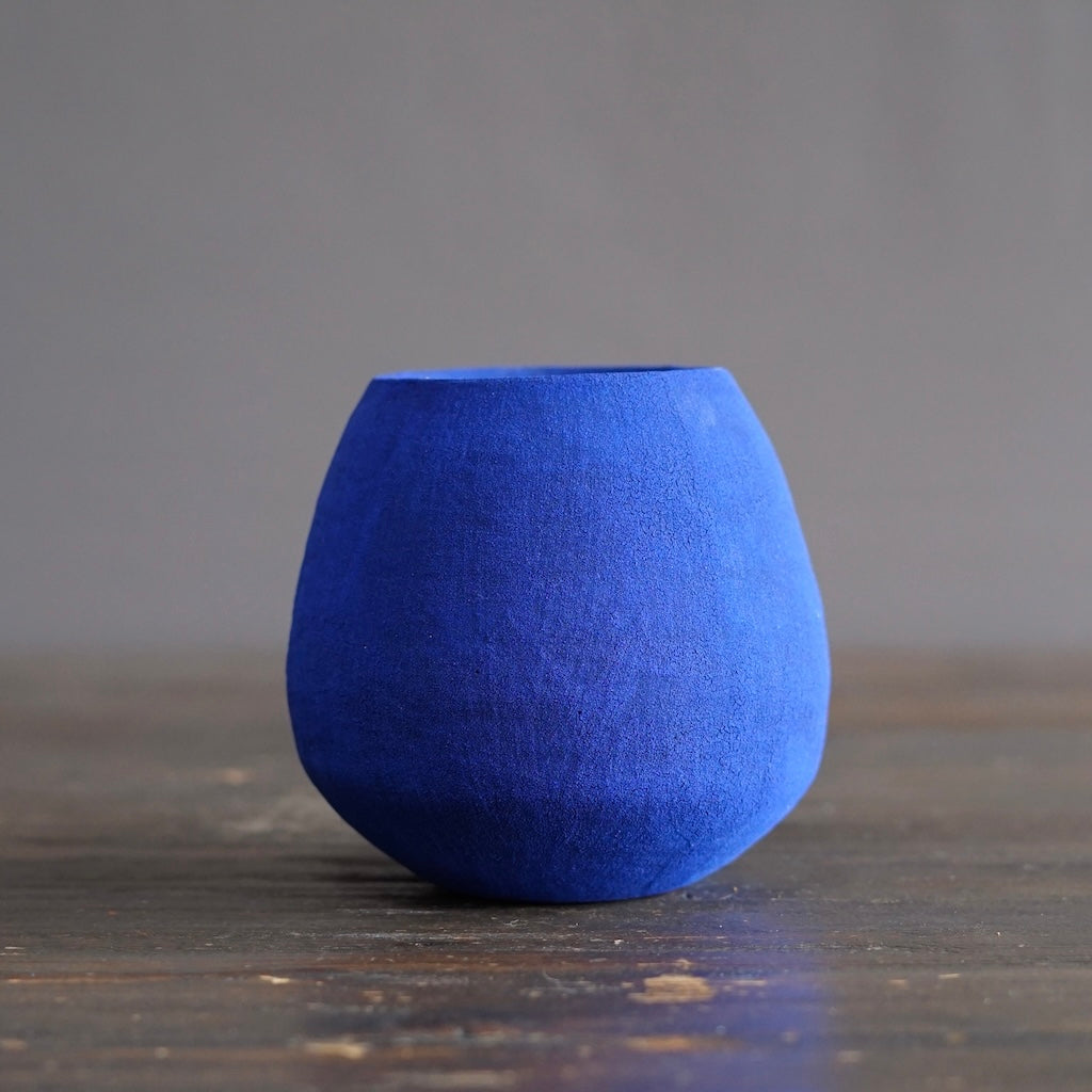 Blue / Green Small Dino Vase #JT442C