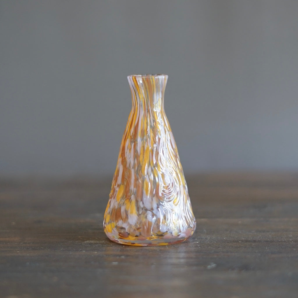 Orange Petal Flower Vase #MZ5