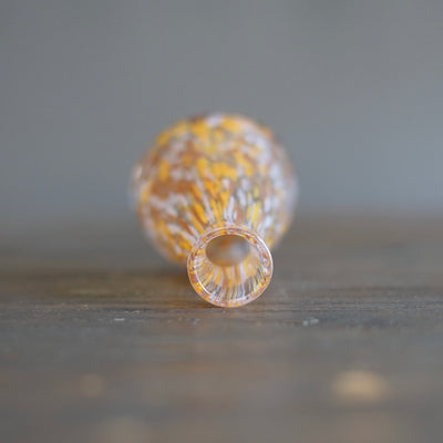Orange Petal Flower Vase #MZ5