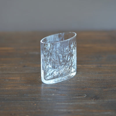 Wavy Glass Thin Flower Vase #MZ1209