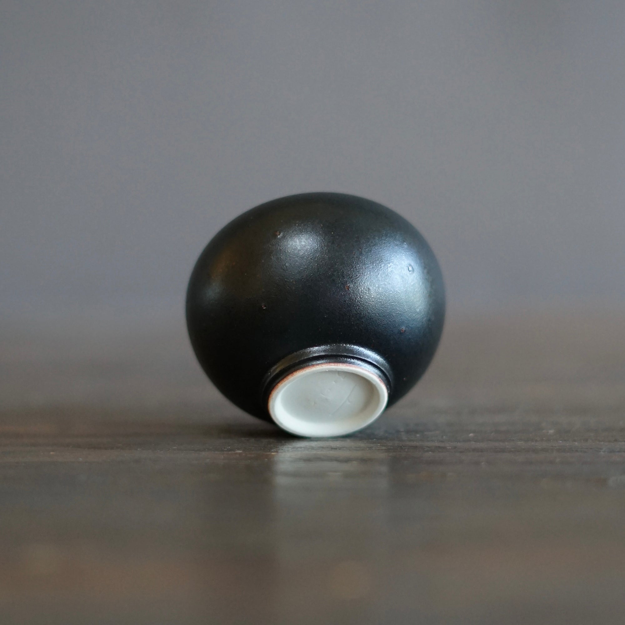 Black Chaire Tea Caddy w/ 3D Printing Top #KU17