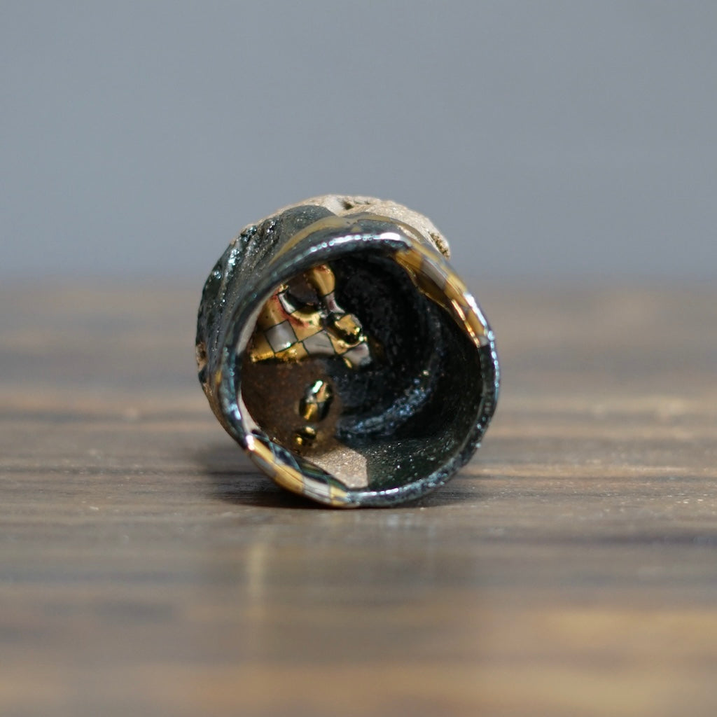 Gilded Earth GUINOMI Sake Cup #HT435