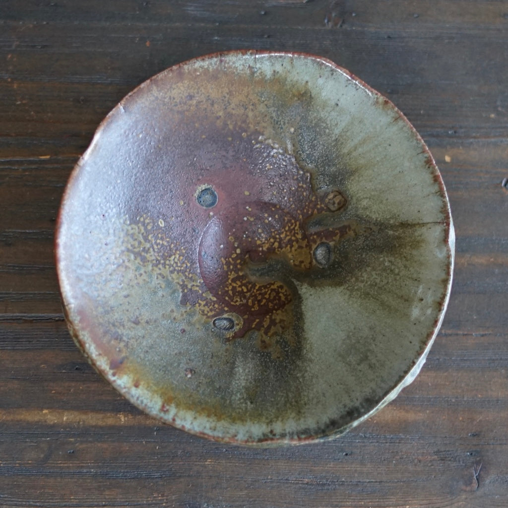 Wood Fired Shallow Bowl #BC78