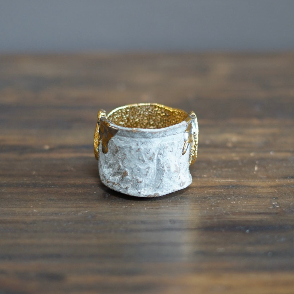 Gilded Snake GUINOMI Sake Cup #HT437