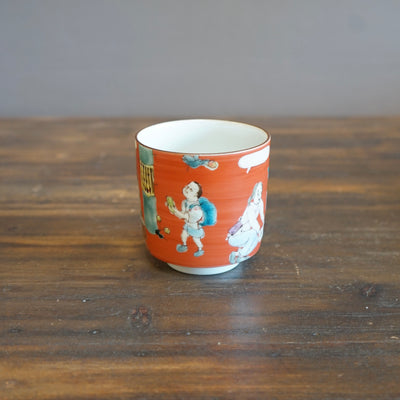 KUTANI-ISH YUNOMI Tea Cup #MA107B