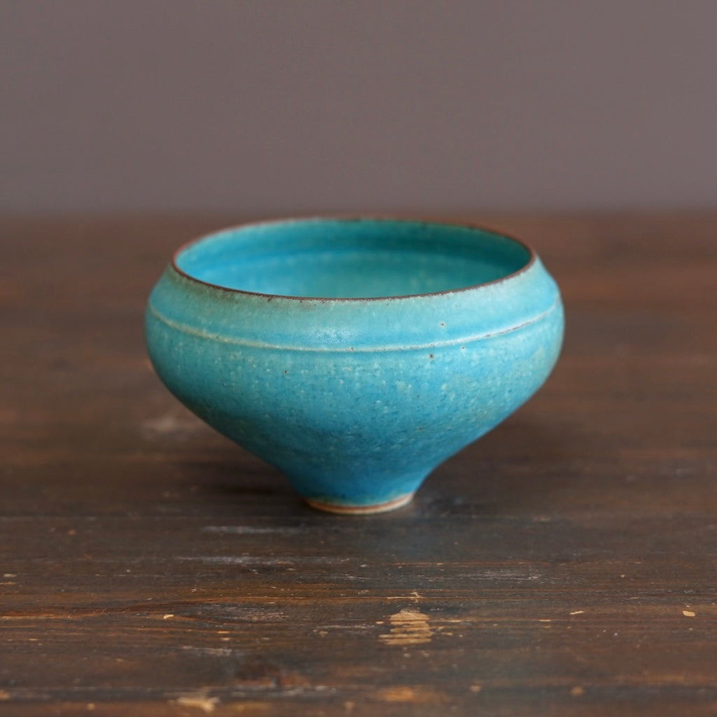 Turquoise Matcha Bowl #MS005A