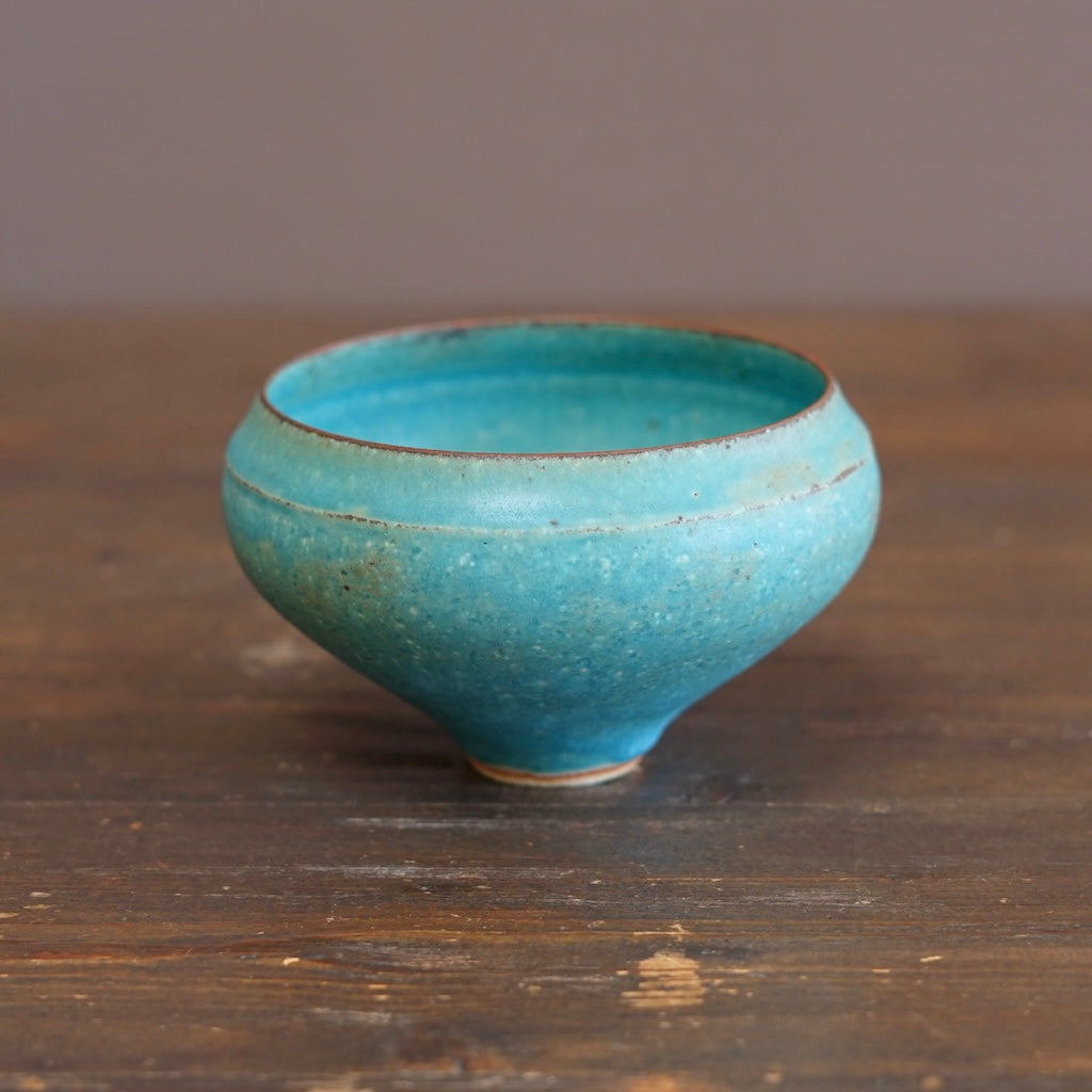 Turquoise Matcha Bowl #MS005A